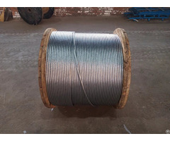 Zn 5%al Mischmetal Alloy Coated Steel Wire Strands Galfan