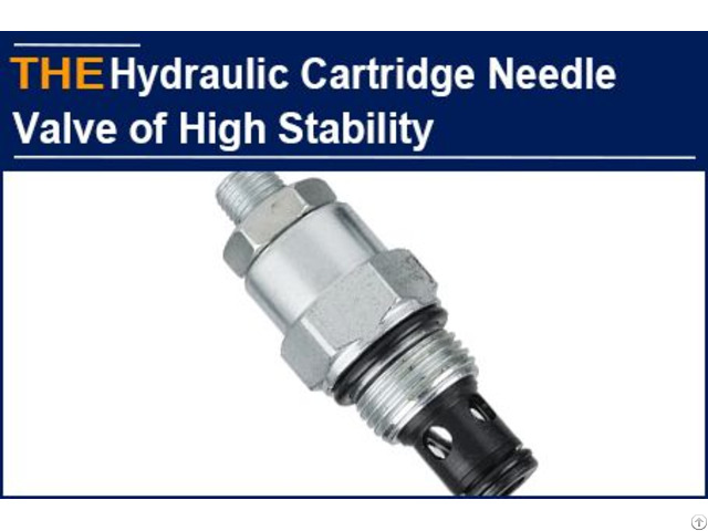 Hydraulic Cartridge Needle Valve Of High Stability