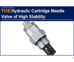 Hydraulic Cartridge Needle Valve Of High Stability