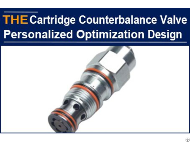 Hydraulic Cartridge Counterbalance Valve Unique Optimized Design