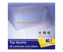 Lenticular Lens 30 Lpi Plastic Lenses Sheet For Middle Size 3d Effect