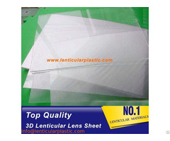 Flip Lenticular Lens Film 75 Lpi 0 45mm 3d Pet Lenses Material