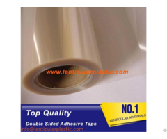 Super Transparent 0 05mm Double Sided Pet Lenticular Adhesive Tape Sheet Roll For Inkjet Prints