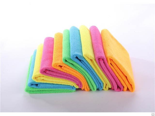 Microfiber Warp Knitted Towel Jy002