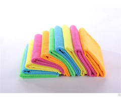 Microfiber Warp Knitted Towel Jy002