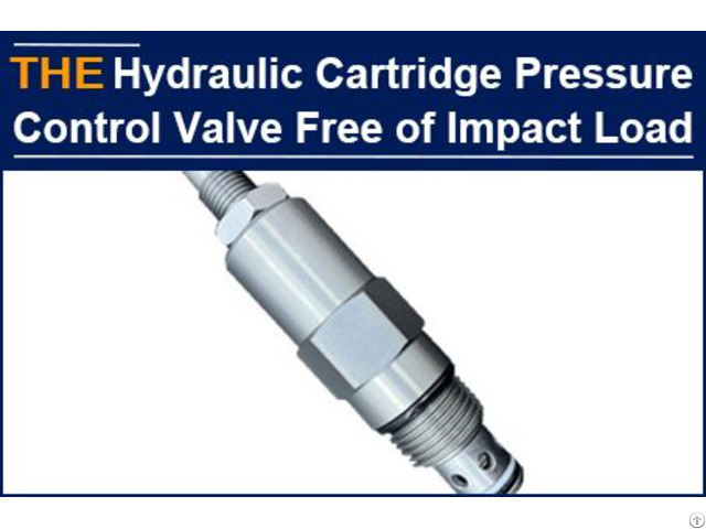 Hydraulic Cartridge Pressure Control Valve Free Of Load Impact