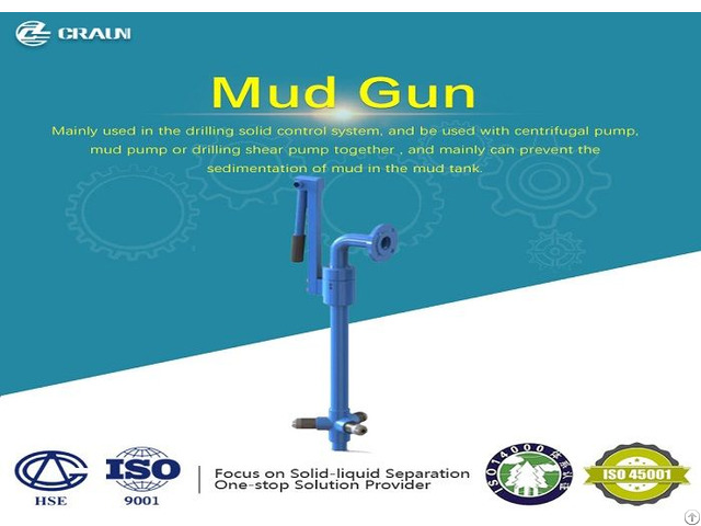 Craun Mud Gun For Solid Control