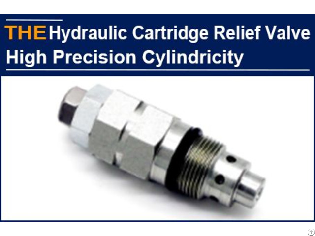 Hydraulic Cartridge Relief Valve High Precision Cylindricity