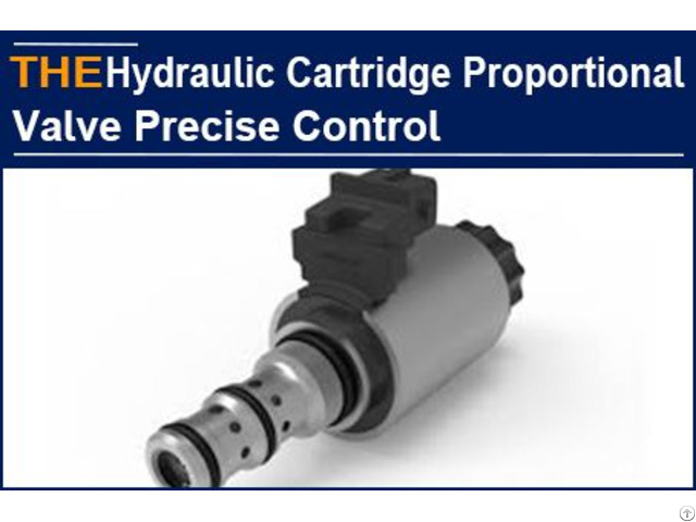 Hydraulic Cartridge Proportional Valve Precise Control