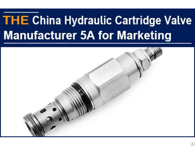 China Hydraulic Cartridge Valve Manufacturer Insist On 5a For Marketing