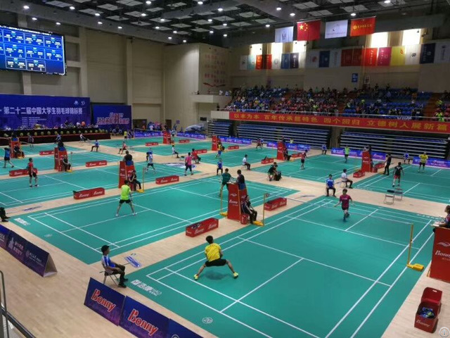 Pvc Removable Badminton Court