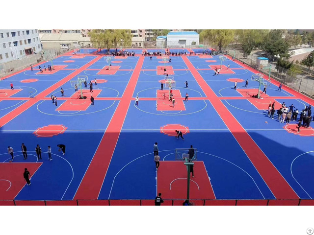 Spu Basketball Court Flooring Paint