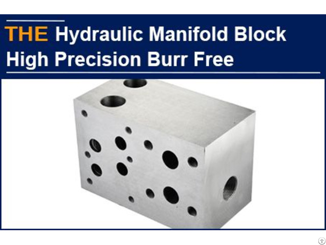 Hydraulic Manifold Block High Precision Burr Free