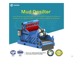 Drilling Fluid Desilter For Solid Control