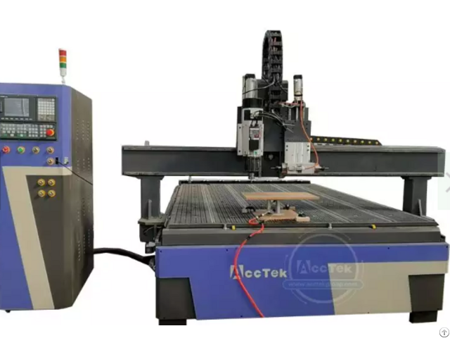 Woodworking Carving And Cutting Wood Atc Cnc Router Machine With Horizontal Spindle