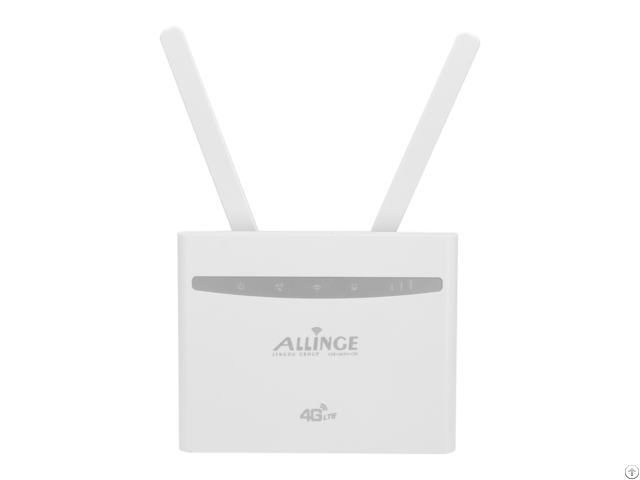 Allinge Xyy242 4g Modem B525 4 Port 2 Antenna Lte Cat4 Cpe Wifi Router With Sim Card