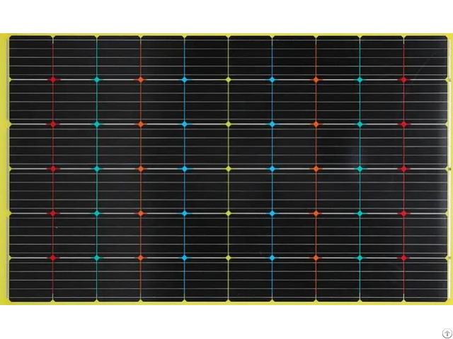 Double Glass Pv Solar Panels Module Yellow Color