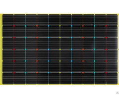 Double Glass Pv Solar Panels Module Yellow Color