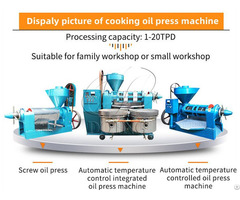 Latest Edible Oil Press Machine