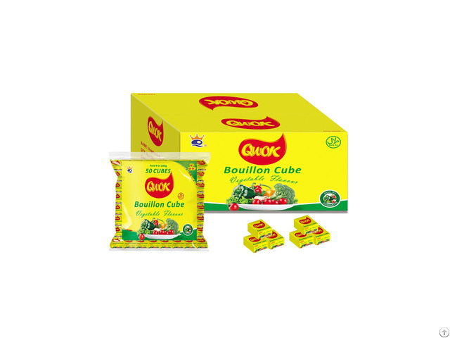 4g Vegetable Bouillon Cube For Halal Flavouring Food