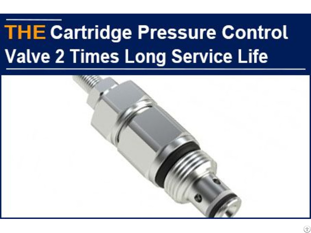 Hydraulic Cartridge Pressure Control Valve 2 Times Long Service Life