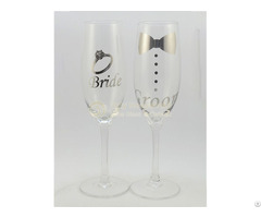 Champagne Flutes For The Couple Wedding