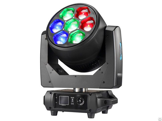 7pcs 40w Bee Eye Rotating Pixel Led Moving Head Light Phn065