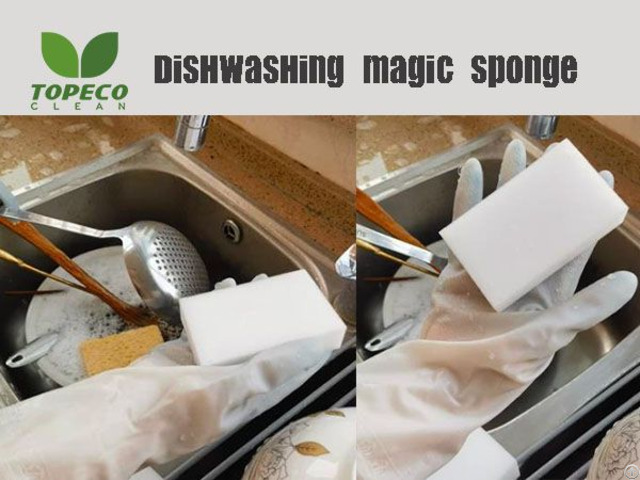 Effective Household Cleaning Magic Sponge