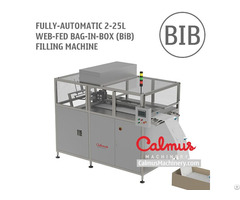 Fully Automatic Bag In Box Filler For Webbed 2 25l Bib Bags
