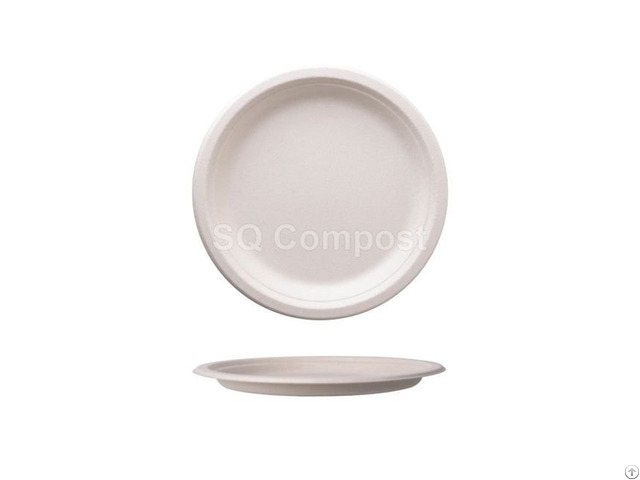 Round Bagasse Plates