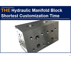 Hydraulic Manifold Block Customization