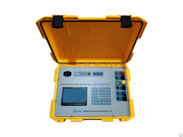 Gf302d1s Portable Three Phase Electricity Meter Test System