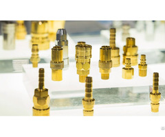 Custom Made Brass Pipe Fittings Machining Parts Turning And Milling