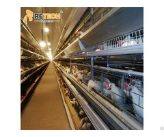 Automatic Poultry Farm Raising Equipment H Type Breeder Layer Chicken Cage