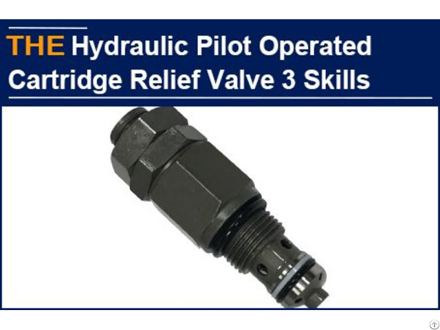 Hydraulic Pilot Operated Cartridge Relief Valve 3 Skills