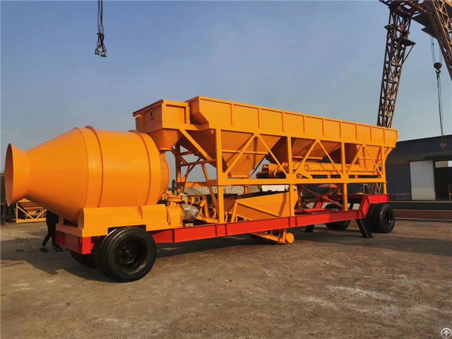 Mobile Concrete Batching Plant