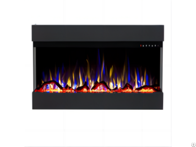 Electric Led Fireplace With Remote And Touch Panel