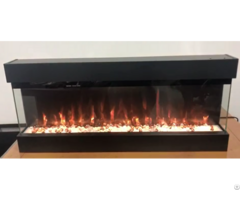 Modern Smart Electric Fireplace With Multiple Flame Color