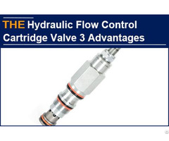 Hydraulic Flow Control Cartridge Valve 3 Advantages