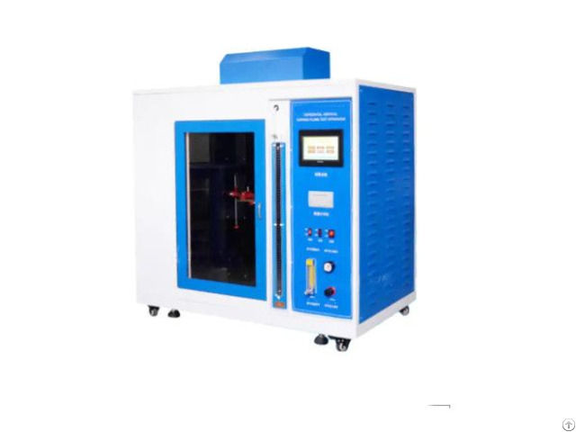 Vertical And Horizontal Ul94 Flame Tester Flammability Testing Chamber