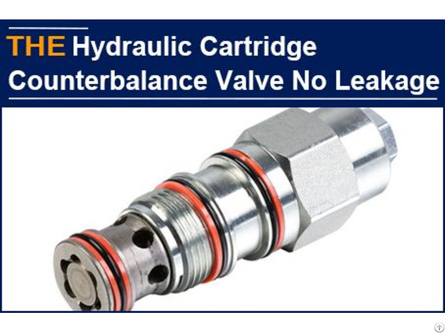 Hydraulic Cartridge Counterbalance Valve No Internal Leakage