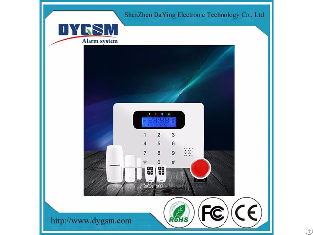 Small Size Android Ios App Touch Keypad Security Alarm System For Homes