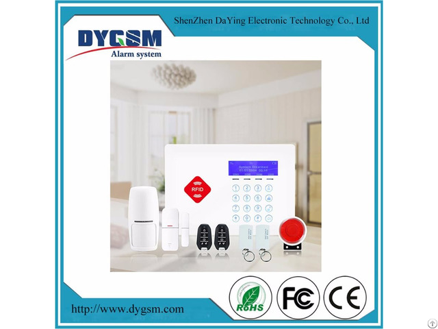 433mhz Intelligent Ultra Thin Smart Home Alarm System