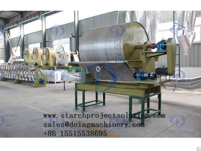 Starch Production Of Vacuum Dewater Machine