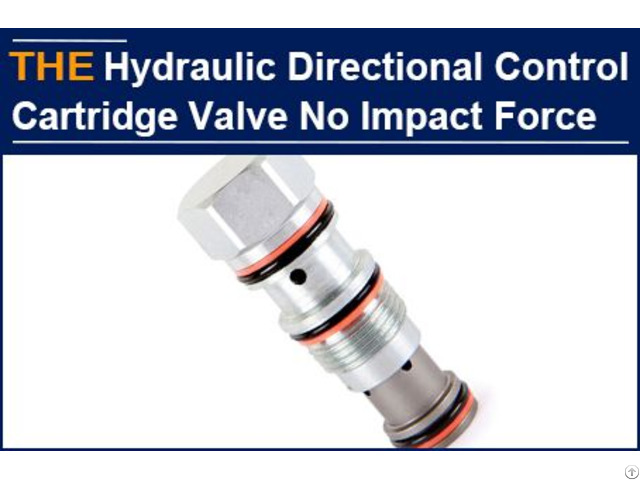 Hydraulic Directional Control Cartridge Valve No Impact Force