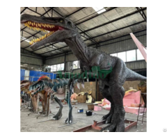 Animatronic Lifesize Dinosaurs Baryonyx Model For Museum