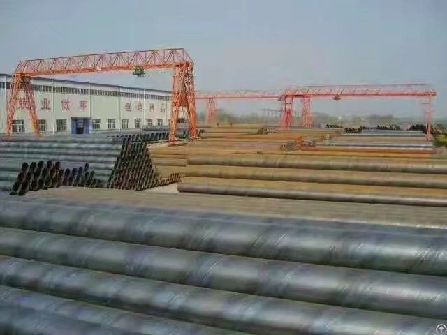 Standard Size Spiral Welded Pipe By Chinese Threeway Steel