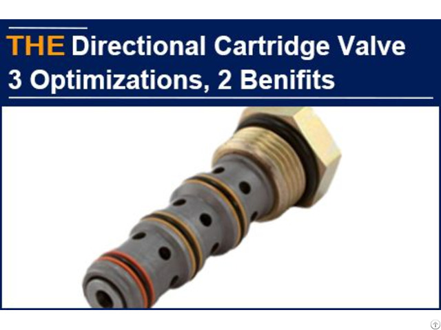 Directional Control Cartridge Valve 3 Optimizations 2 Benefits