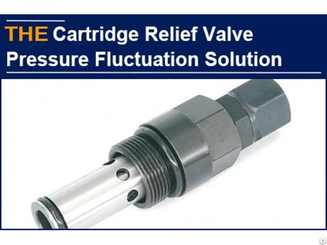 Hydraulic Cartridge Relief Valve Pressure Fluctuation Solution