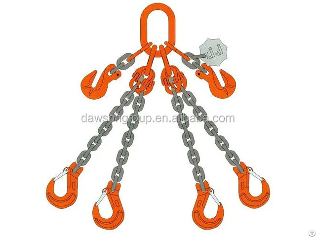 Single Double 3 4 Legs Chains With High Quality Tensile Strength